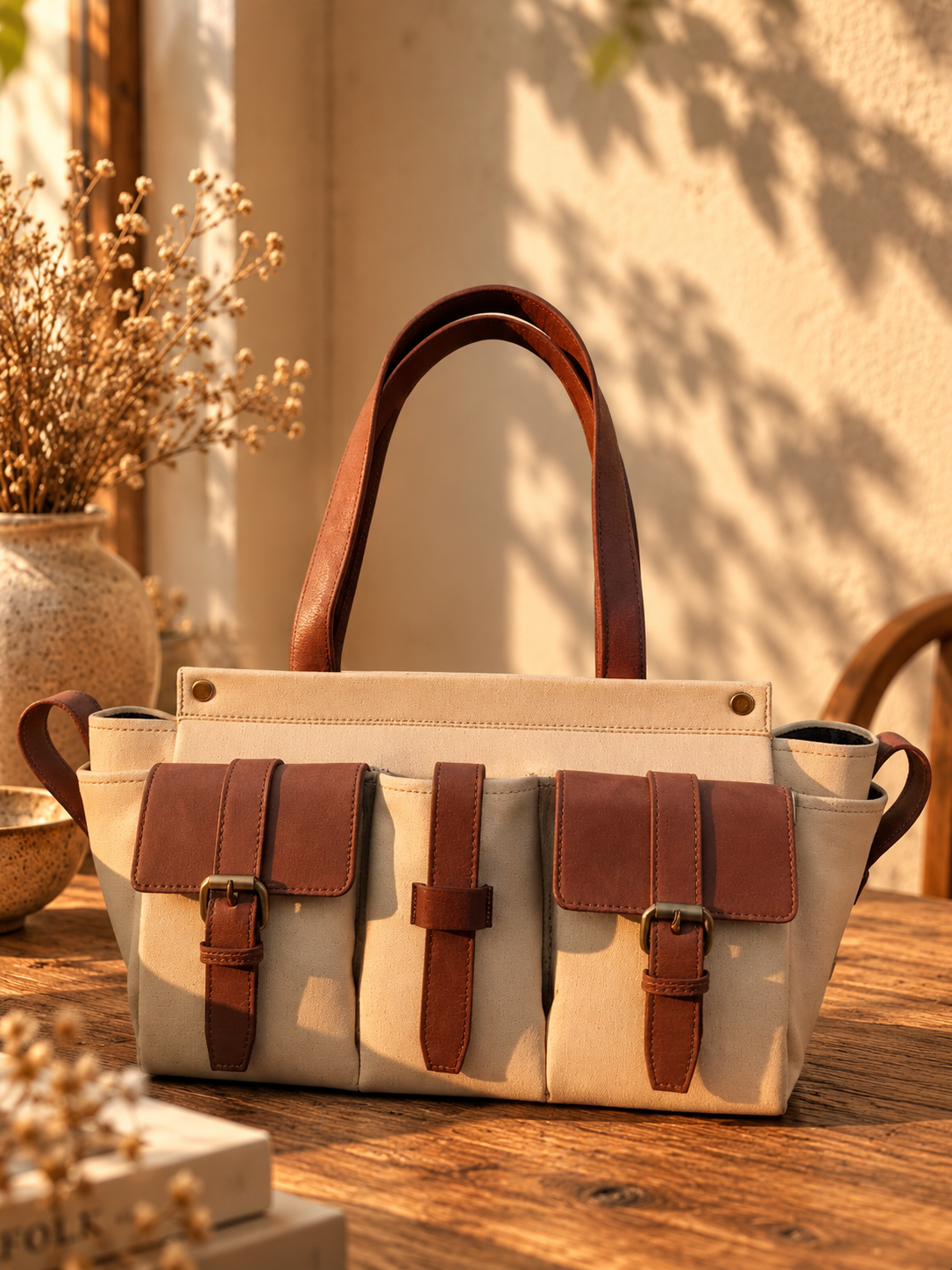 The Atelier Multi-Pocket Tote