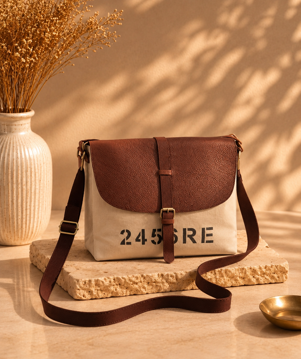 Degree Saddle Bag Architectural Construction